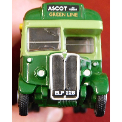 947 - Gilbow (4) boxed Buses, 1:76 scale vehicle no. 29906, 30001, 29901A, 30005, excellent condition