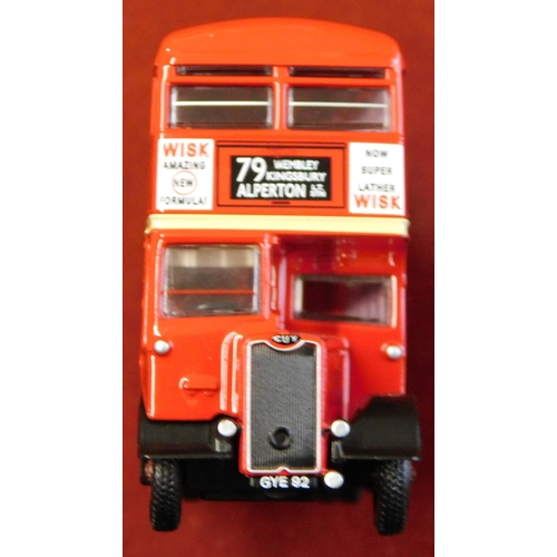 963 - Gilbow (4) boxed Buses 1:76 scale vehicle no.26405B, 26405A, 27701, 26322, excellent condition