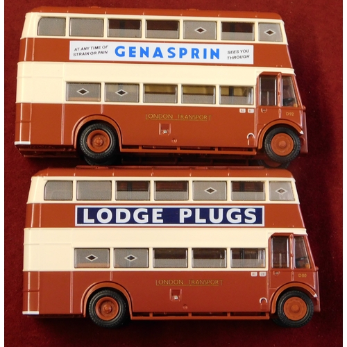 963 - Gilbow (4) boxed Buses 1:76 scale vehicle no.26405B, 26405A, 27701, 26322, excellent condition