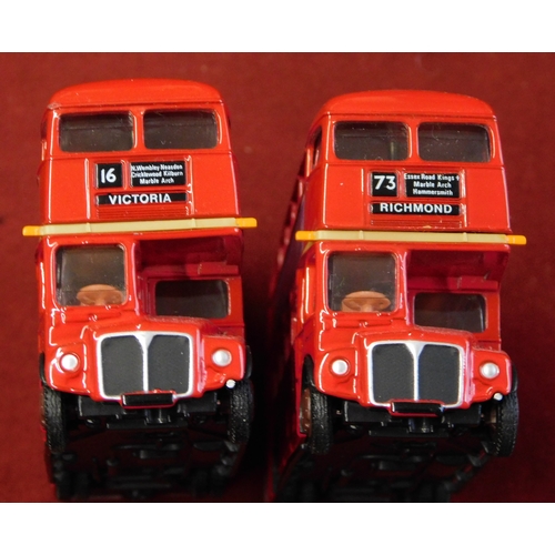 965 - Gilbow (4) boxed Buses 1:76 scale vehicle no.15601, 15616, 15605, 15605, excellent condition