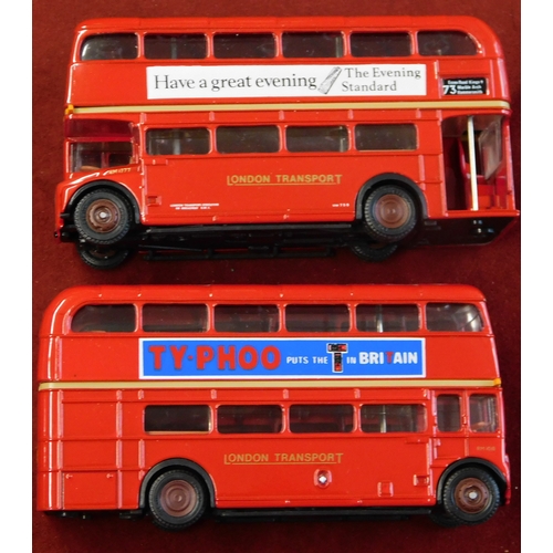 965 - Gilbow (4) boxed Buses 1:76 scale vehicle no.15601, 15616, 15605, 15605, excellent condition