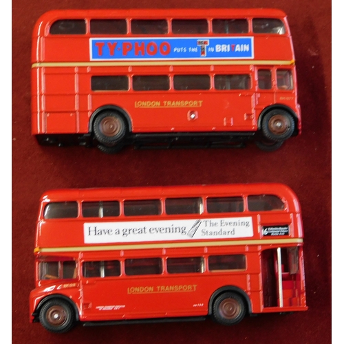 965 - Gilbow (4) boxed Buses 1:76 scale vehicle no.15601, 15616, 15605, 15605, excellent condition