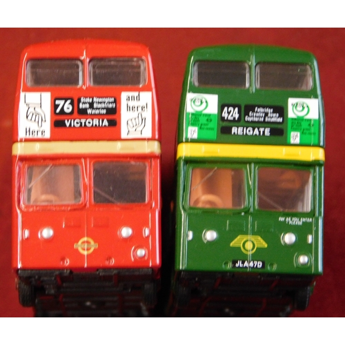 959 - Gilbow 1:76 scale (4) boxed Buses vehicle no.16407, 18104, 18101, 17802, excellent condition