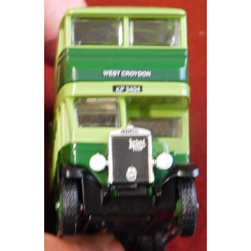 961 - Gilbow (4) boxed Buses 1:76 scale vehicle no.27209B, 26308, 26502, 26402, excellent condition