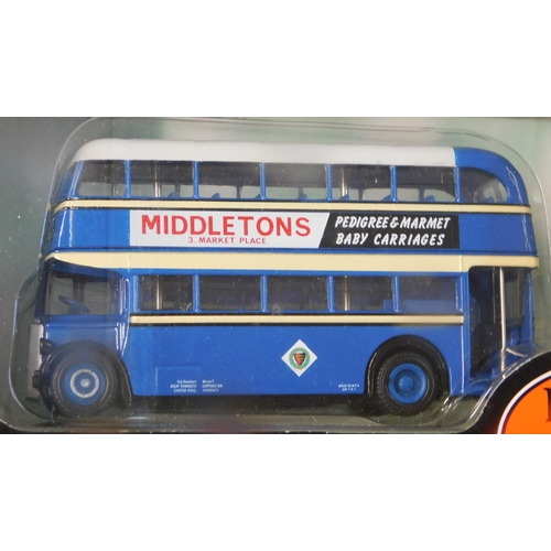 967 - Gilbow (4) boxed Buses 1:76 scale vehicle no.15623, 15614, C16115, RM3 excellent condition