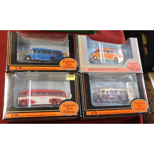 972 - Gilbow (4) boxed Buses, 1:76 scale vehicle no.20135, 20118, 20701, 20106, excellent condition