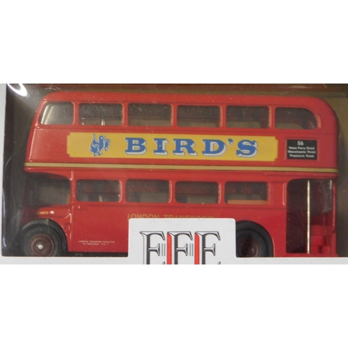 1007 - EFE Buses 1:76 scale (4) boxed Buses vehicle No.E10107, E10203, E10109, 10111, excellent condition