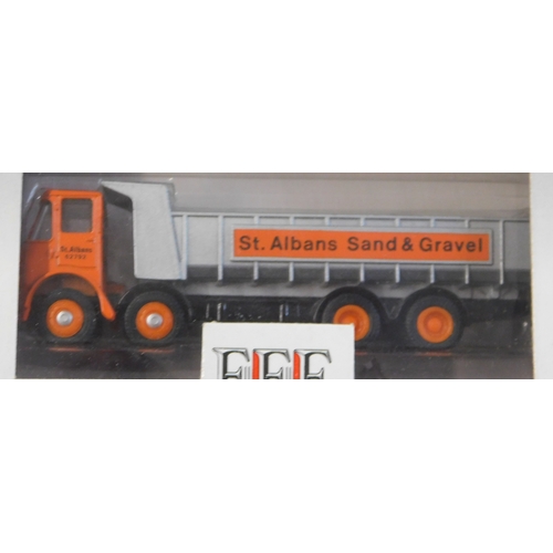 1010 - EFE vehicle 1:76 scale (4) boxed Trucks/Lorries vehicle no.E11001, E10402, E11002, 13301 excellent c... 