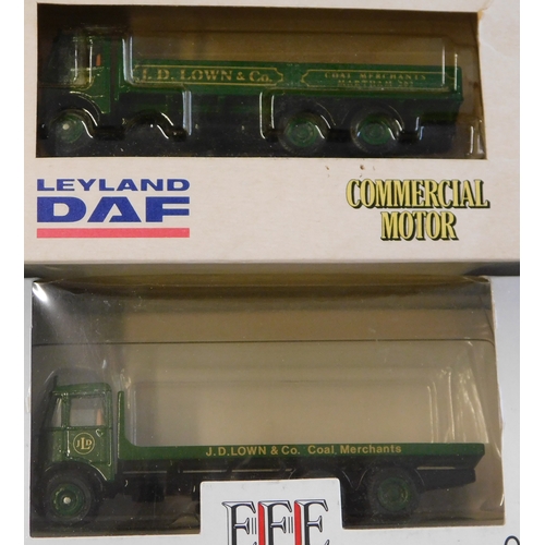 1013 - EFE vehicle 1:76 scale (4) boxed Trucks/Lorries vehicle no.E10504, E10504, E10302, J.D. Lown & Co ex... 