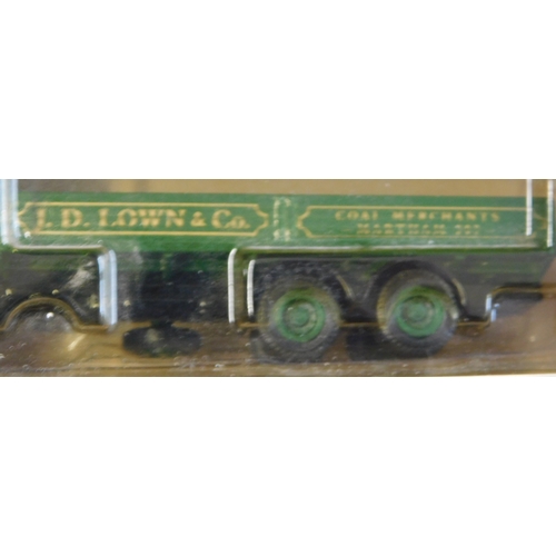 1013 - EFE vehicle 1:76 scale (4) boxed Trucks/Lorries vehicle no.E10504, E10504, E10302, J.D. Lown & Co ex... 