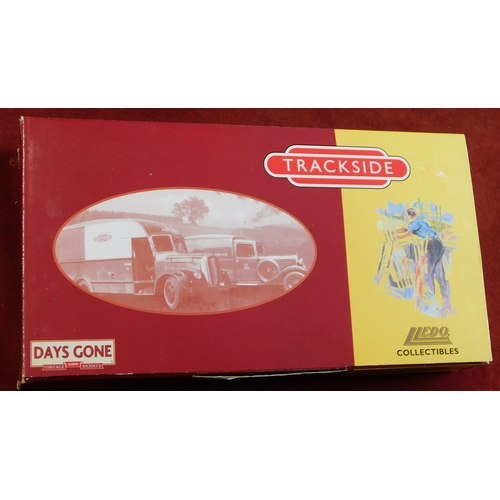 835 - Lledo Collectables Trackside 1:76, scale, one boxed set of two commercial vehicles (British Rail) BR... 