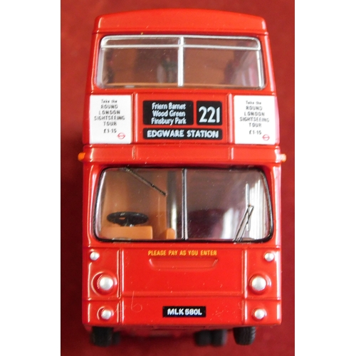 944 - Gilbow (4) boxed Buses 1:76 scale vehicle No.25602, 25705, 25701, 25601, excellent condition