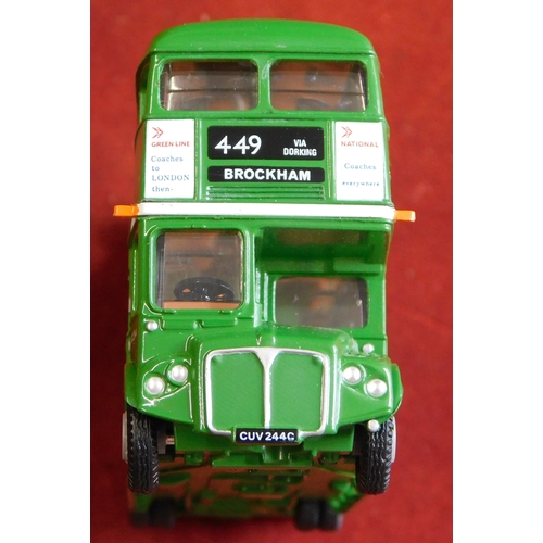 944 - Gilbow (4) boxed Buses 1:76 scale vehicle No.25602, 25705, 25701, 25601, excellent condition