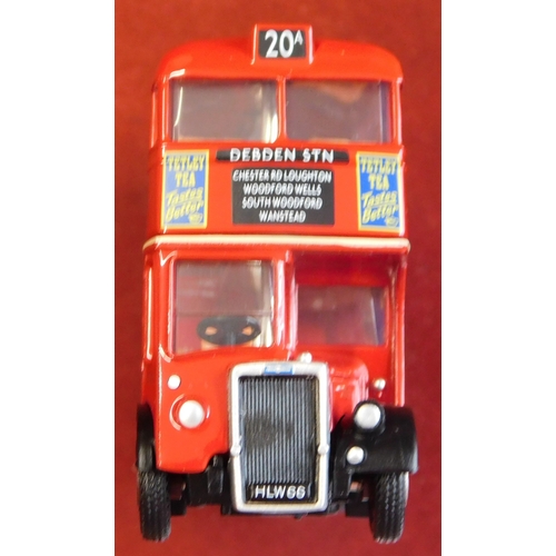 956 - Gilbow 1:76 scale (4) boxed Buses, vehicle no.20203A, 22802, 20203, 20201, excellent condition