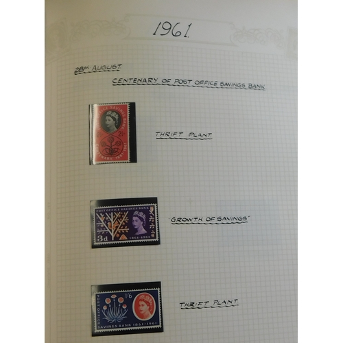 1012 - Great Britain 1924-1973 Album of u/m commemoratives neatly mounted and described