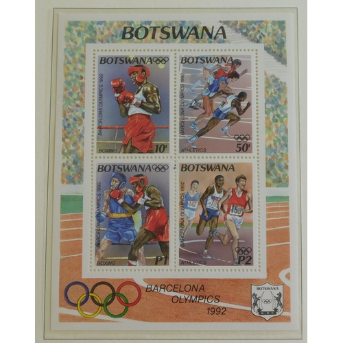 1032 - Olympic Games 1984-94 (16) described pages with u/m sets with m/sheets 92-94 Olympic Games, plus thr... 