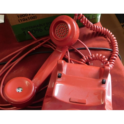 696 - British GPO 746 Telephones (4). The 700 Series coloured telephones were used in the UK from the late... 