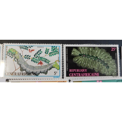 1086 - Central African Republic collection m/m and used commemoratives 1966-1978 (44)