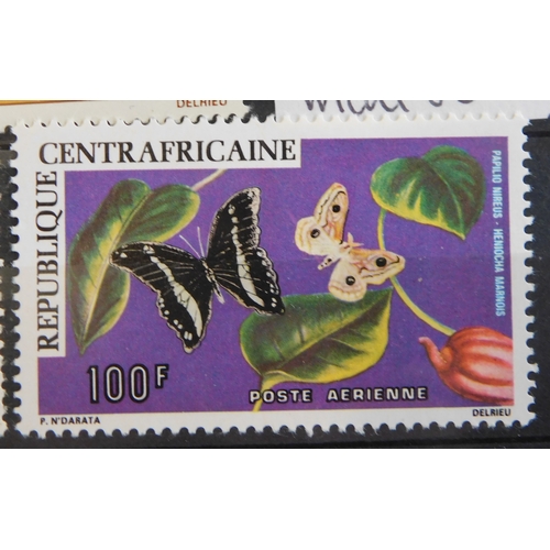 1086 - Central African Republic collection m/m and used commemoratives 1966-1978 (44)