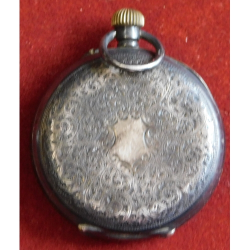 514 - Pocket watches - six none of which are in working condition. Two are silver cased, one Hallmarked Lo... 