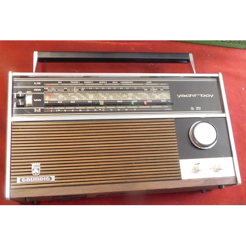 581 - Grundig Yacht-boy portable transistor radio, made in the 1960s by
Grundig (Radio-Vertrieb, RVF, Radi... 