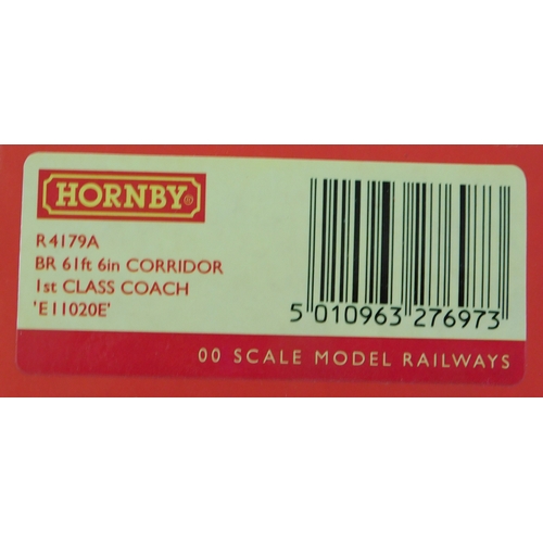 79 - Hornby R4179A BR 61ft 6in Corridor 1st Class Coach 'E1120E', Mint in Box.