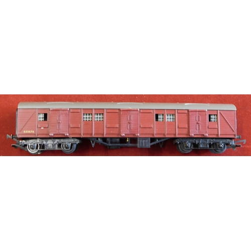 84 - Tri-ang Railways R227 Utility Van Maroon, Boxed.