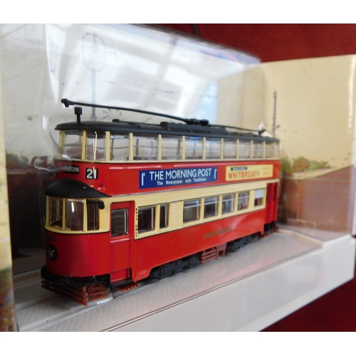 9 - Corgi OM40501 Feltham Tram London Transport. Mint in box.