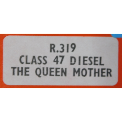 91 - Hornby Railways R319 Class 47 Diesel The Queen Mother, Mint in Box.