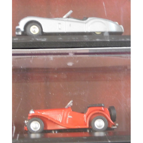 14 - Oxford 1:76 Railway Scale Misc. Miniature Cars (7). Mint in box.