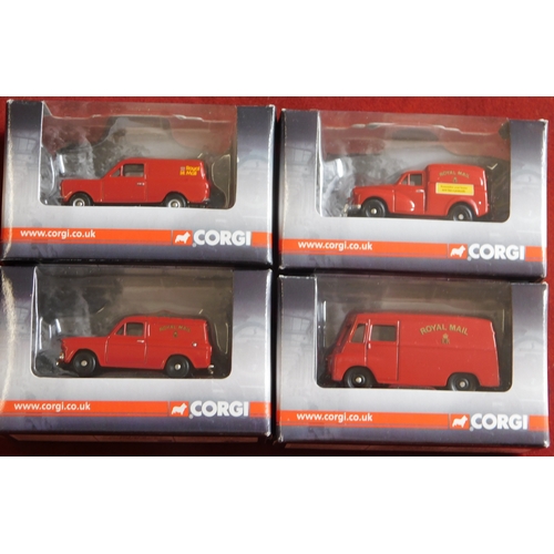 23 - Corgi Trackside RM2004 Royal Mail Set of 4. Mint in box.