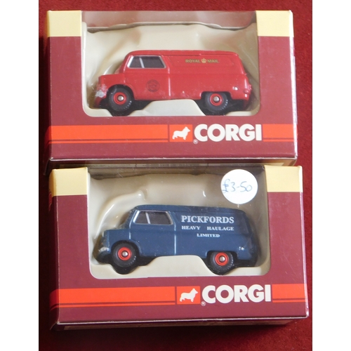 24 - Corgi Trackside Van (2). Pickford's & Royal Mail Mint in box.