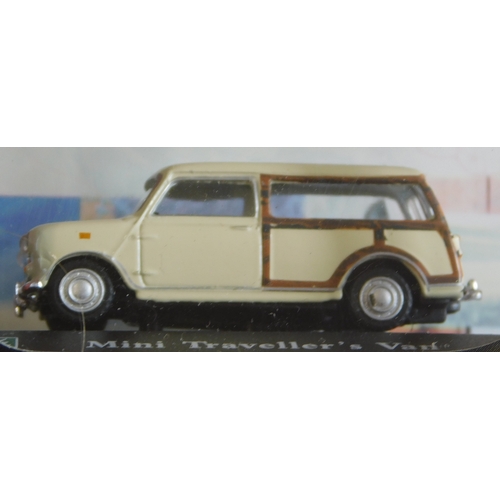 25 - Hongwell Cararama Mini Travellers Van and VW Bus Samba. Mint in box.