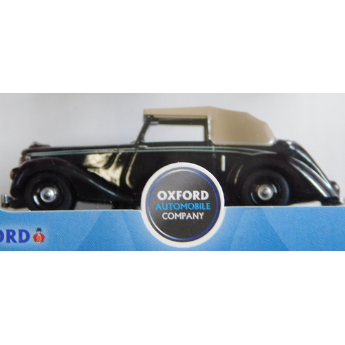 31 - Oxford 1:76 Scale Misc. Miniature Cars (10). Mint in box.