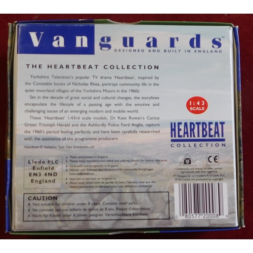 8 - Lledo Heartbeat Collection Vanguards. Mint in box.