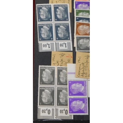 1113 - Germany 1880-1948 Collection of Empire postage and officials, inflation, 3rd Reich, German Occupatio... 