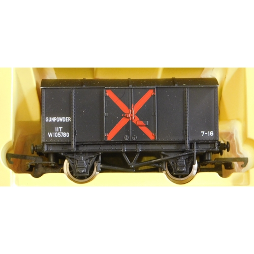 130 - Wrenn Railways W5057 Gunpowder Van Black, Mint in Box.