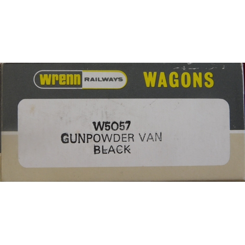 130 - Wrenn Railways W5057 Gunpowder Van Black, Mint in Box.