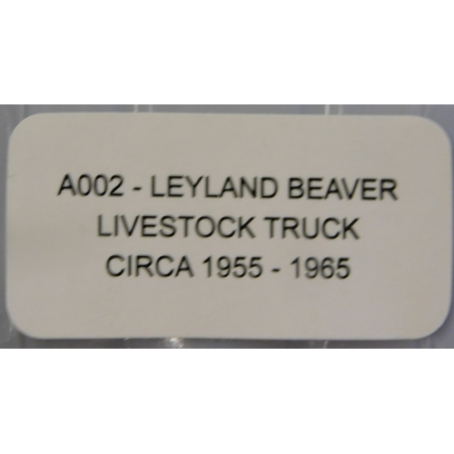 56 - B-T Models A002 - Leyland Beaver Livestock Truck Circa 1955-1965 unused, boxed