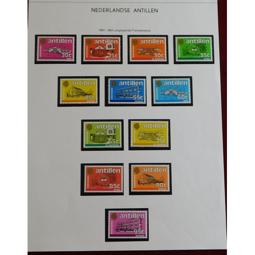 1180 - Netherlands Colonies including Antilles 1983 Local Government buildings SG 824-837 u/m part set, low... 