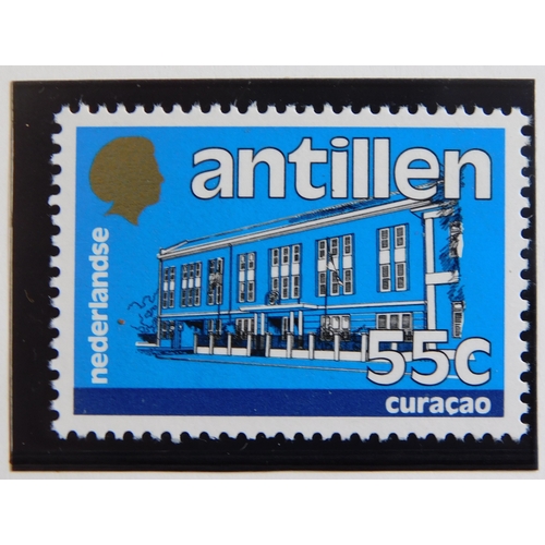 1180 - Netherlands Colonies including Antilles 1983 Local Government buildings SG 824-837 u/m part set, low... 