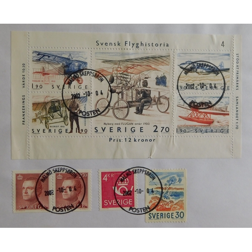 1301 - Sweden 1966-2001 (13) philatelic envelopes posted to the UK with range of postage 1966-2001, include... 