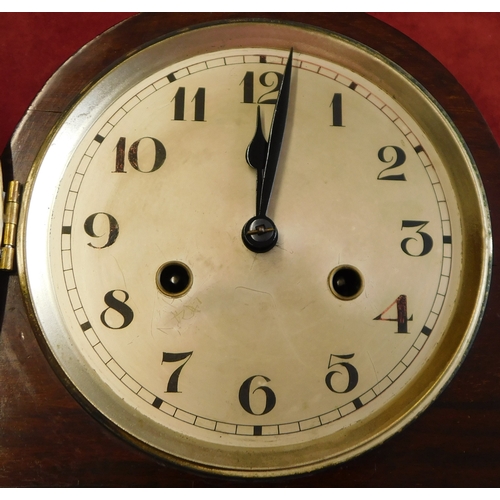 664 - British 1930s Enfield Dupontic Chiming 8-day Mantel Clock. In very good condition, excellent period ... 