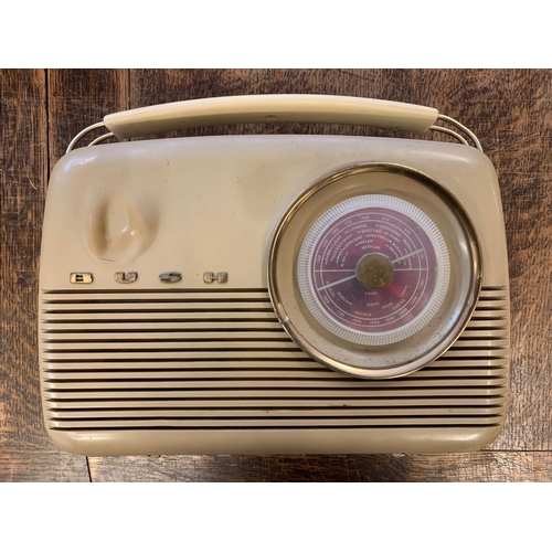 31 - Vintage Bush Portable Radio.  A vintage Bush VTR103 portable transistor radio from the early 1960s. ... 