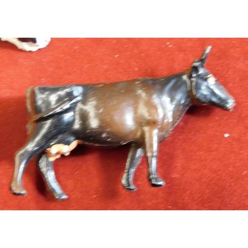 342 - Britains / Johillco (and other makes) - Collection of lead farm animals, mostly Cows. (approx. x33 i... 