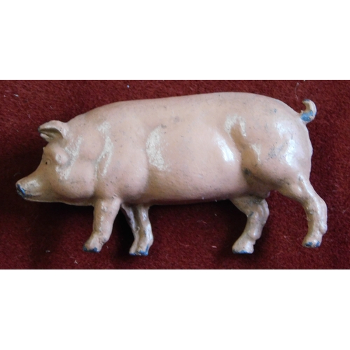 343 - Britains / Johillco (and other makes) - Collection of lead farm animals, mostly Pigs. (approx. x35 i... 