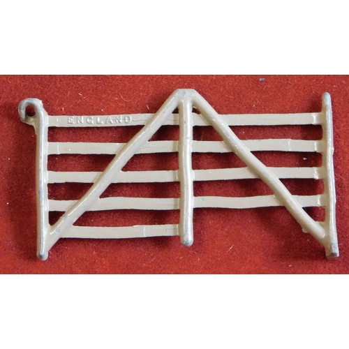 345 - Britains (and other makes) - Collection of lead / metal Gates / Barriers. (approx. x50 items). All h... 