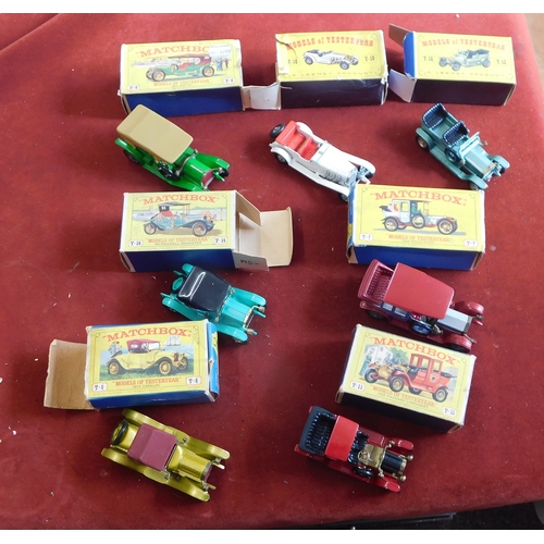 364 - Toys - Matchbox, Models of Yesteryear. Collection of  x7 Vehicles. Y6, Y7, Y9, Y10, Y11, Y14, Y15. A... 