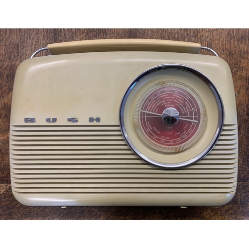 42 - Vintage Bush Portable Radio TR82-C. A Bush TR 82C two-band battery portable transistor radio. The fi... 