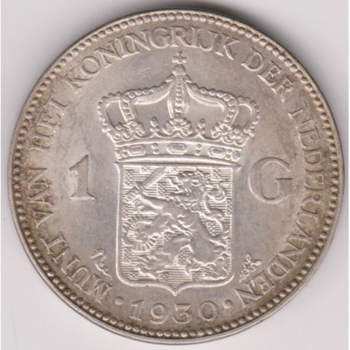 687 - Netherlands 1930 Gulden, KM 122.2, AUNC